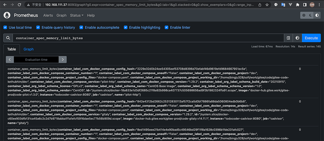 prometheus graph