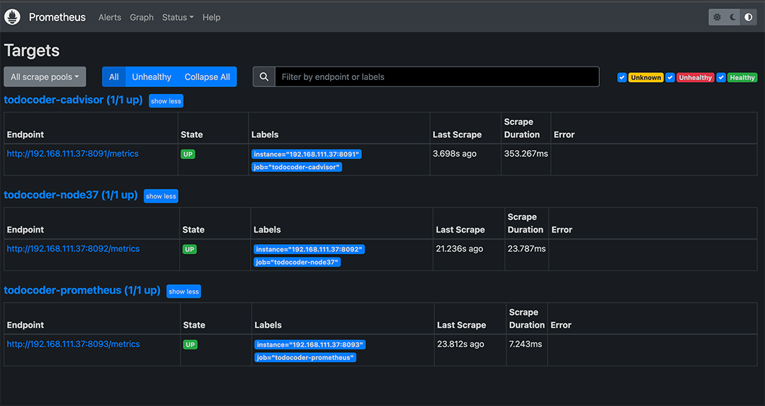 prometheus target